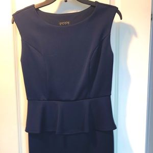 ENFOCUS NAVY BLUE WORK DRESS